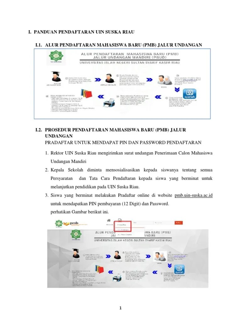 Akses ke elearning uin suska riau. Tata Cara Pendaftaran 1 Pdf