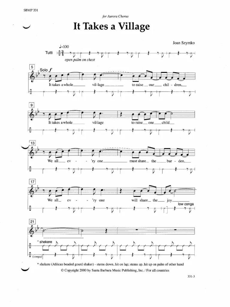 It Takes A Village | PDF | Entertainment (General)