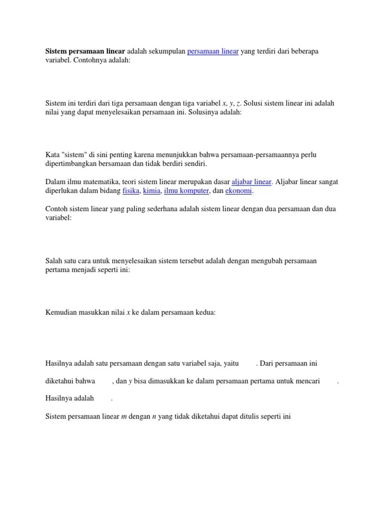 Bab kesebelas terdiri dari 21 aplikasi aljabar linear yang diambil dari bidang bisnis, ekonomi, teknik, fisika, ilmu komputer, teori. Kunci Jawaban Buku Aljabar Linear Howard Anton Edisi 8 Info Terkait Buku