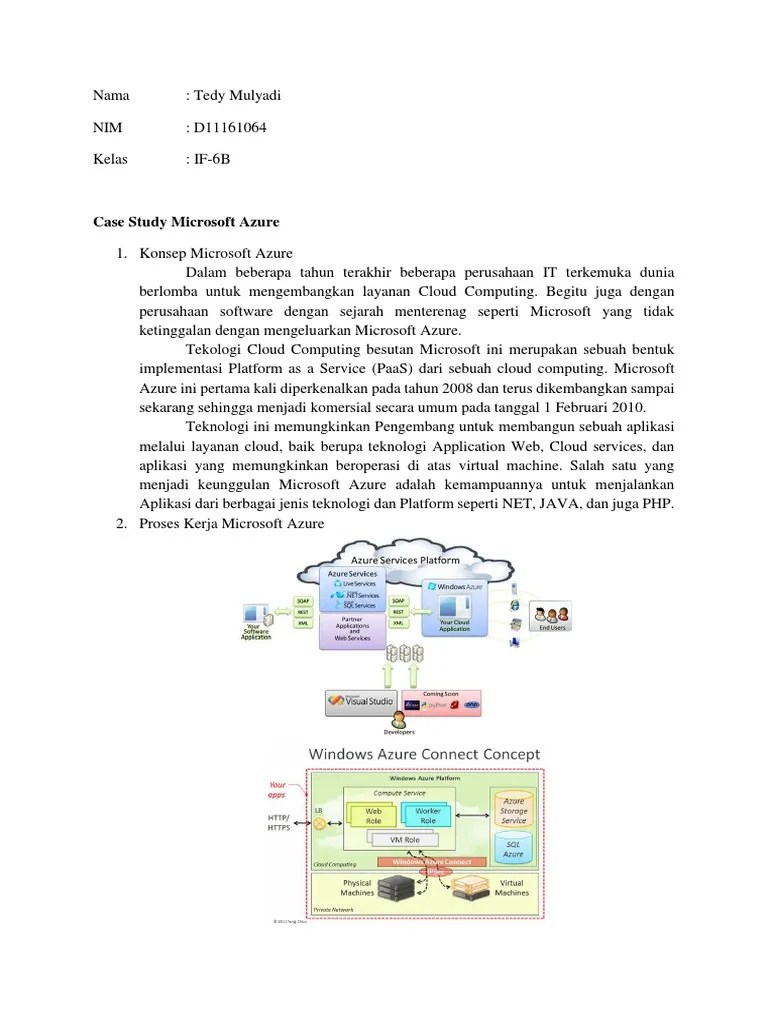 Case Study Microsoft Azure | PDF