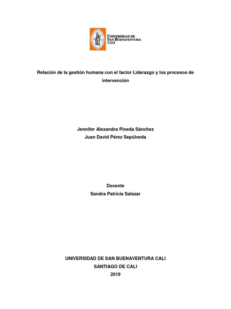Taller De Riesgo Psicosocial Liderazgo Final | PDF | Liderazgo | Acción (filosofía)