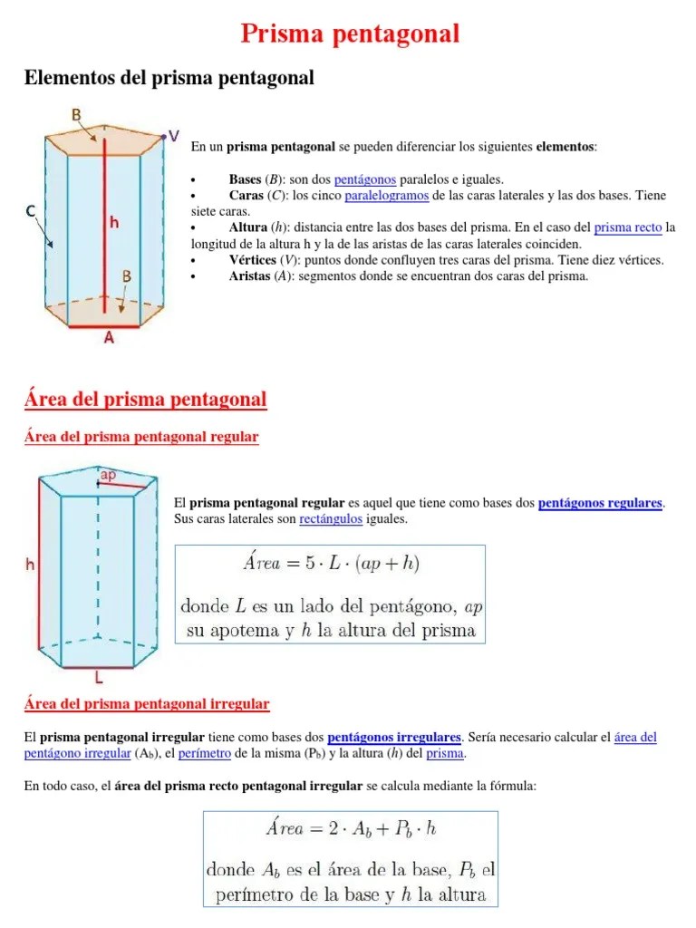 Características Y Elementos Del Prisma Triangular / Prisma Triangular