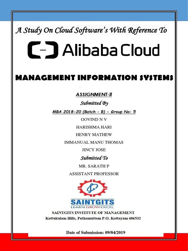 Alibaba Cloud | PDF | Cloud Computing | Internet Of Things