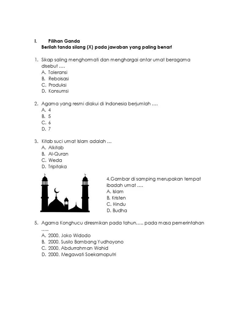Uts PKN Semester II | PDF