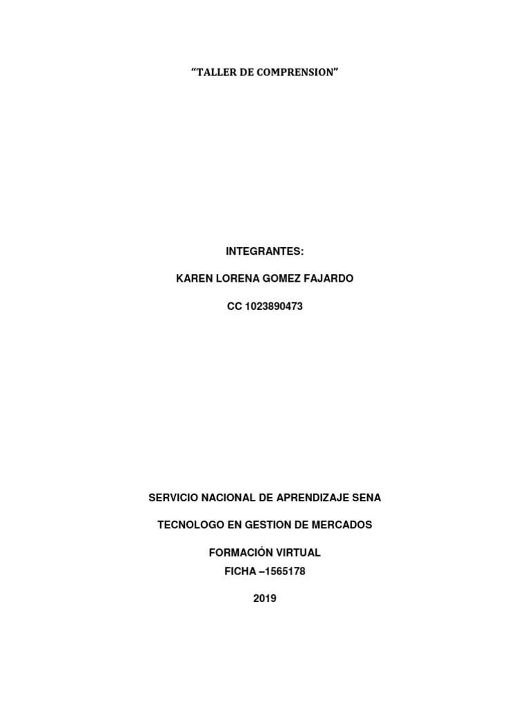 Taller De Comprensión INGLES | PDF | Supply And Demand | Marketing