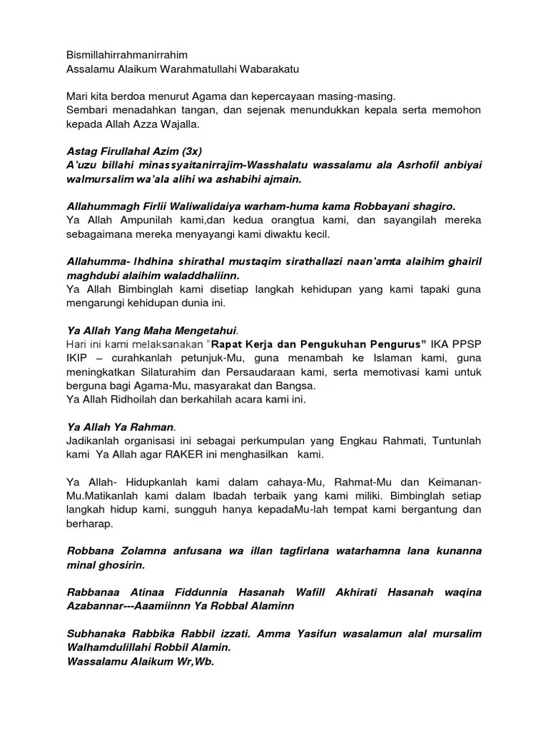 Contoh pendahuluan makalah pkn www.slideshare.net. 313449108-Contoh-Doa-Penutup-Acara.docx