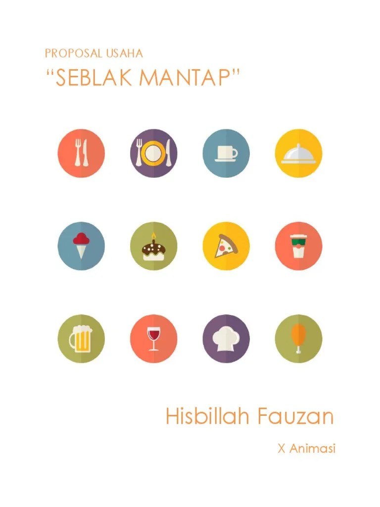 Proposal Usaha Makanan Seblak – Beinyu.com