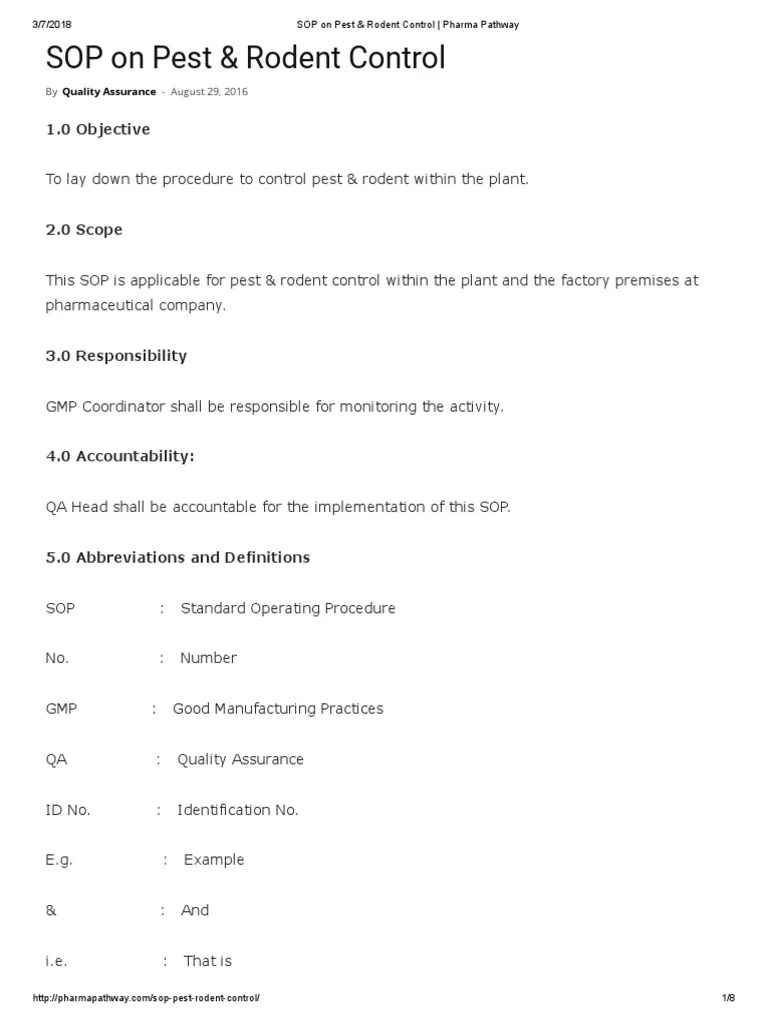 Pest Control | PDF | Pest Control | Pesticide