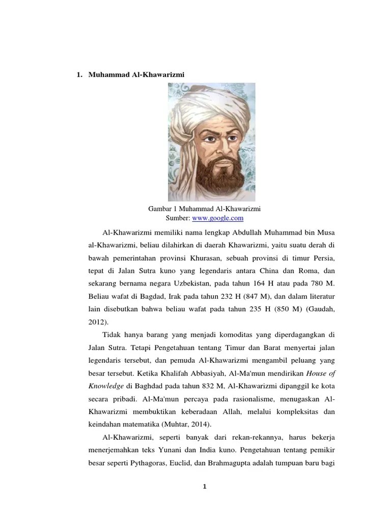 Biografi Al Khawarizmi Lengkap Pdf