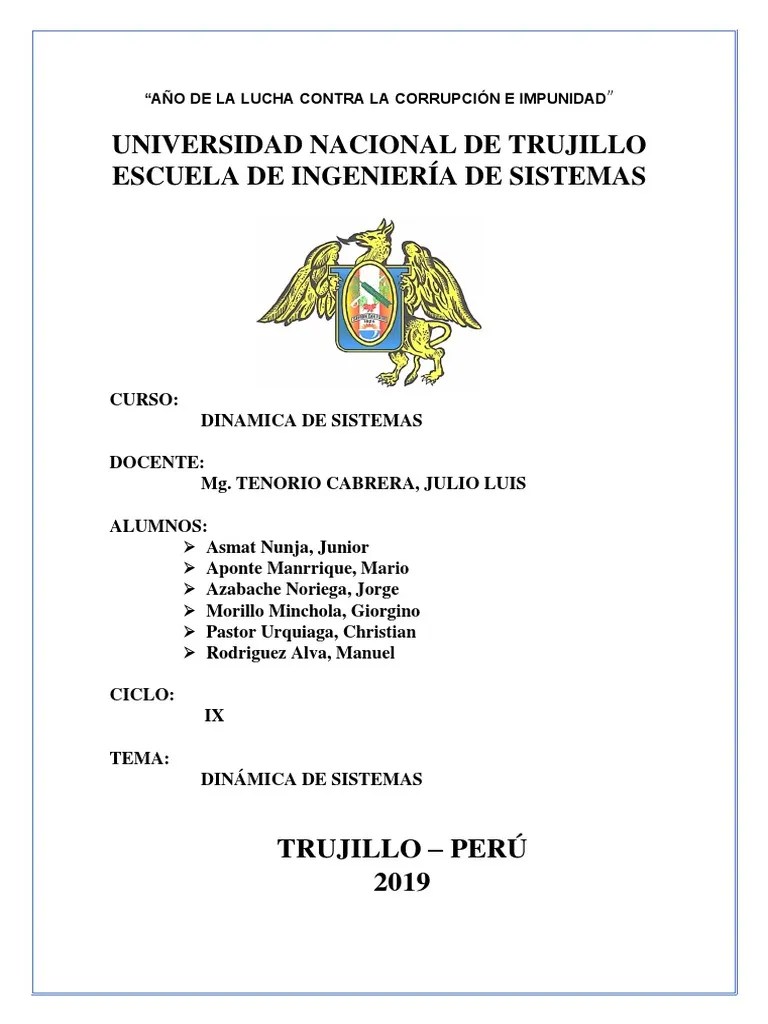 Dinamica De Sistemas | PDF | Realimentación | Ingeniería De Sistemas