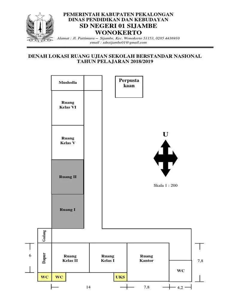 Sesuai berdasarkan denah pada halaman 4! Denah Lokasi 2 Pdf