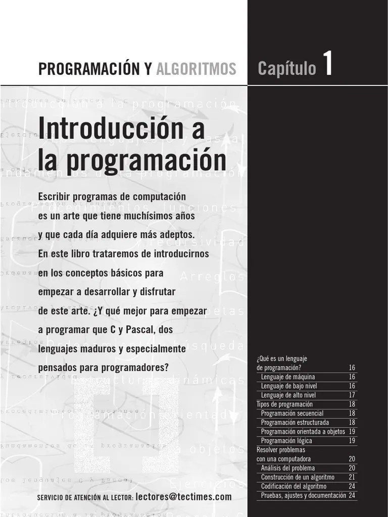 Manual Users - Introducción A La Programación PDF | PDF | Programación De Computadoras | Algoritmos
