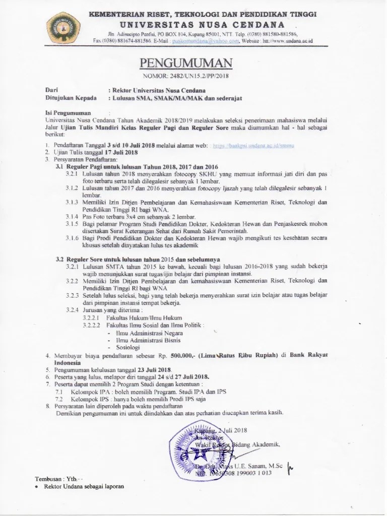 Biodata v2 0 universitas nusa cendana kupang ntt . Logo Universitas Nusa Cendana Kupang Ntt Paimin Gambar