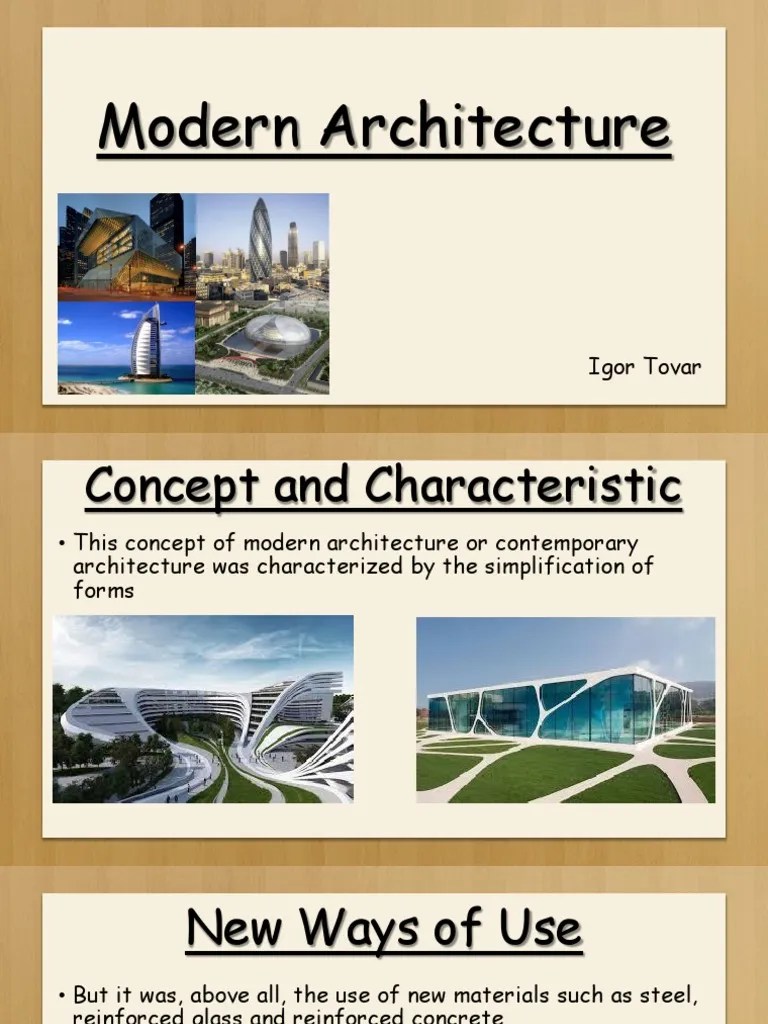 Modern Architecture | PDF