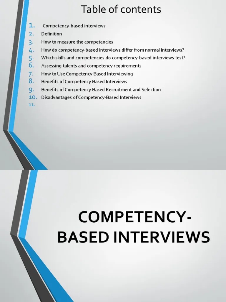 Competency Based Recruitment And Hiring Presentation | Competence (Human Resources) | Recruitment