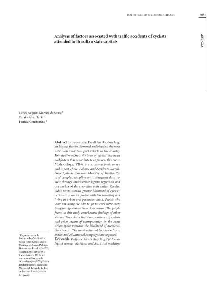 Accidentes De Transito | PDF | Dependent And Independent Variables | Traffic Collision