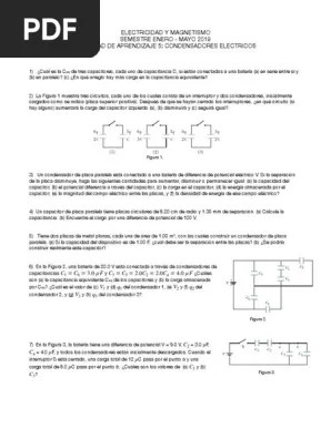 Ada 5 Condensadores Pdf Capacitance Capacitor