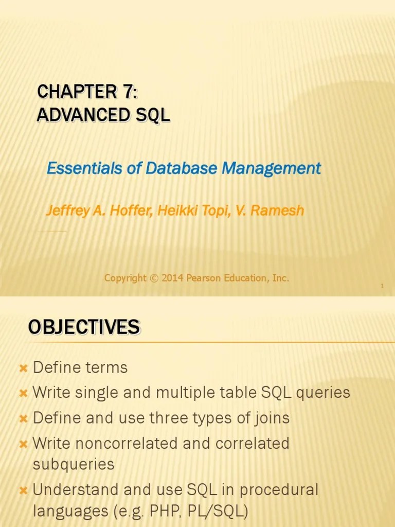 Complex Queries In SQL | PDF | Table (Database) | Sql