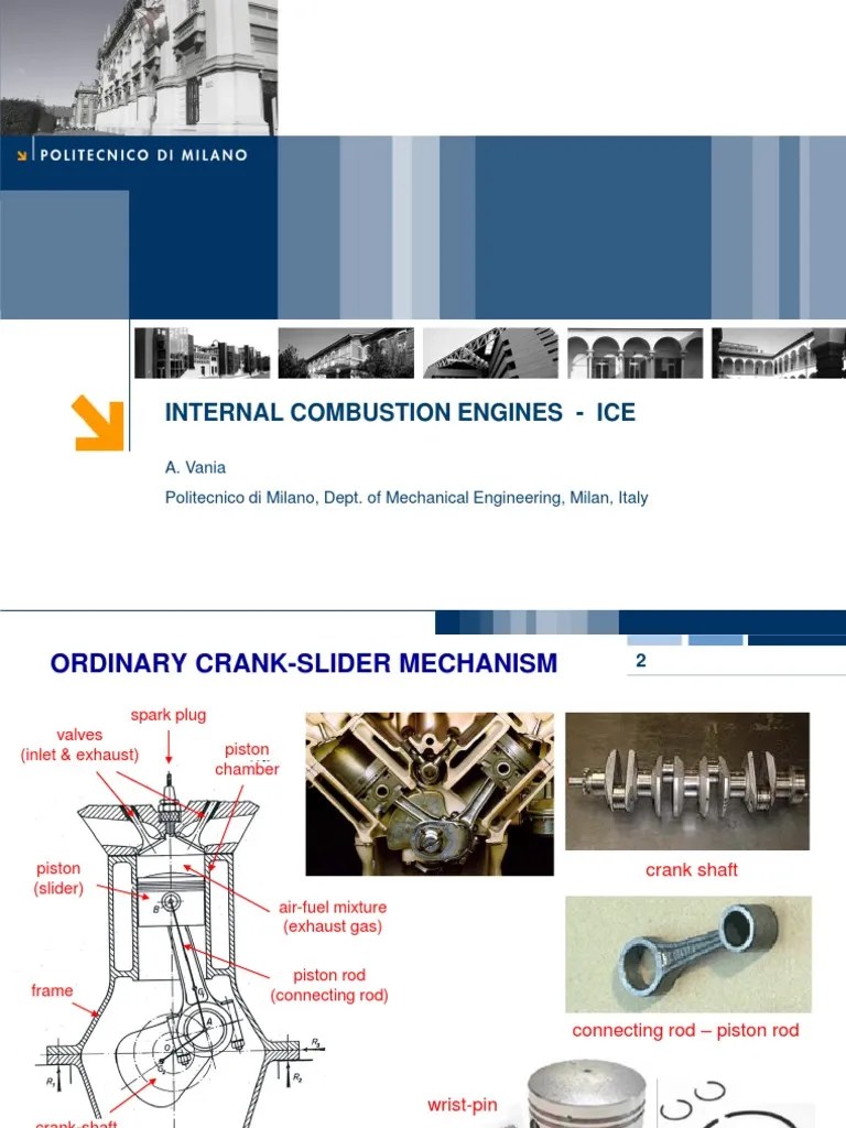 ICE PPT V1 | PDF | Internal Combustion Engine | Diesel Engine