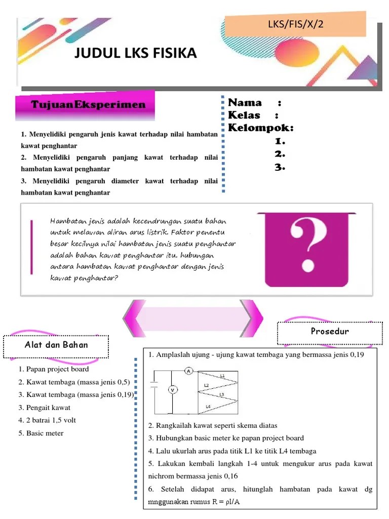 LKS 2 Hambatan Kawat | PDF