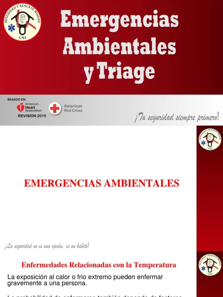 Emergencias Ambientales PDF | PDF | Avispa | Hipotermia