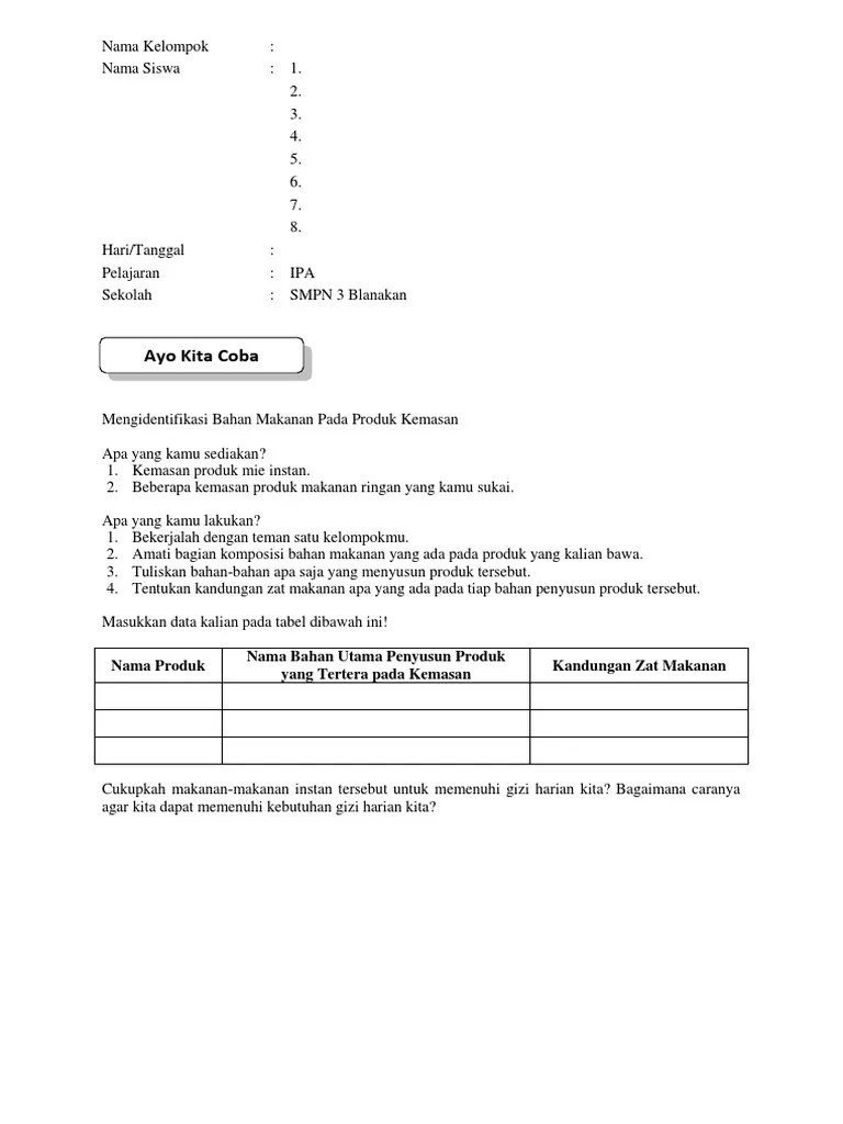 Jawaban Tabel 41 Data Komposisi Bahan Makanan - Sumber Berbagi Data