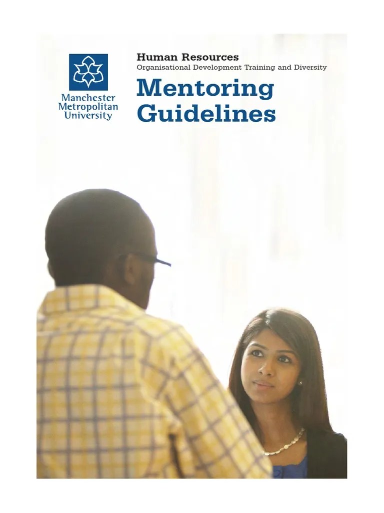 Mentoring Guidlines PDF | PDF | Mentorship | Goal