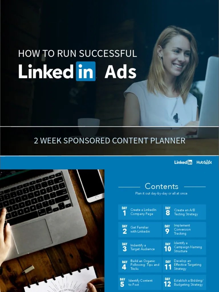 How To Run Successful LinkedIn Ads PDF | PDF | Linked In | Advertising