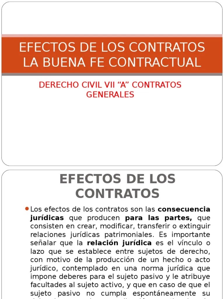 Civil Vii - Efectos De Los Contratos | Descargar Gratis PDF | Ley Común ...