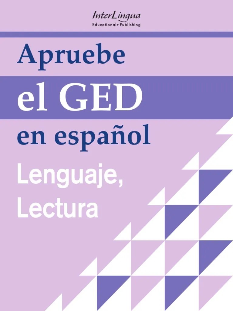 Libro Ged Preguntas Y Respuestas De Comprension Lectora PDF | PDF ...