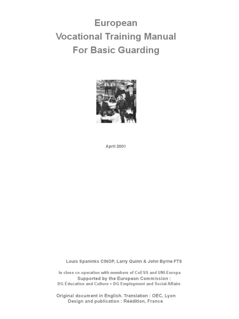 Security Guard Manual | PDF | Security Guard | Information Security