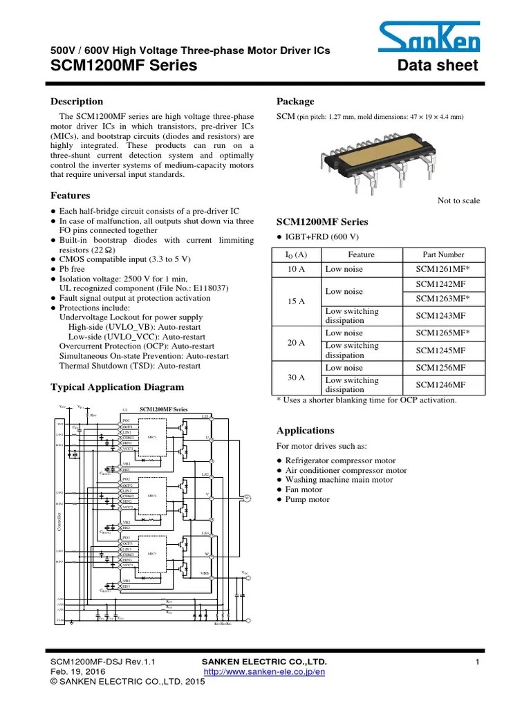 Datasheet Pdf Ic Scm1200mf Manufactured Goods Electrical