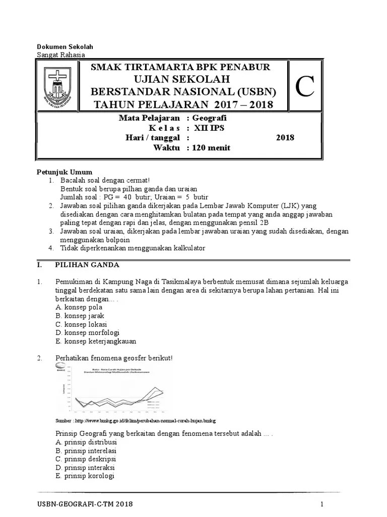 Soal Usbn Geografi Sma 2019 Dan Kunci Jawaban Kunci Jawaban Soal Usbn Geografi Sma Program Ips Tahun 2020 Mariyadi Com Pada Tahun 2006 Di Indonesia Terjadi Peristiwa Bencana Lumpur Panas