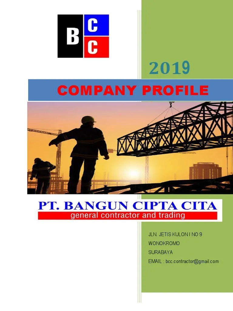 PT BANGUN CIPTA CITA 2019 Company Profile - Compressed PDF | PDF