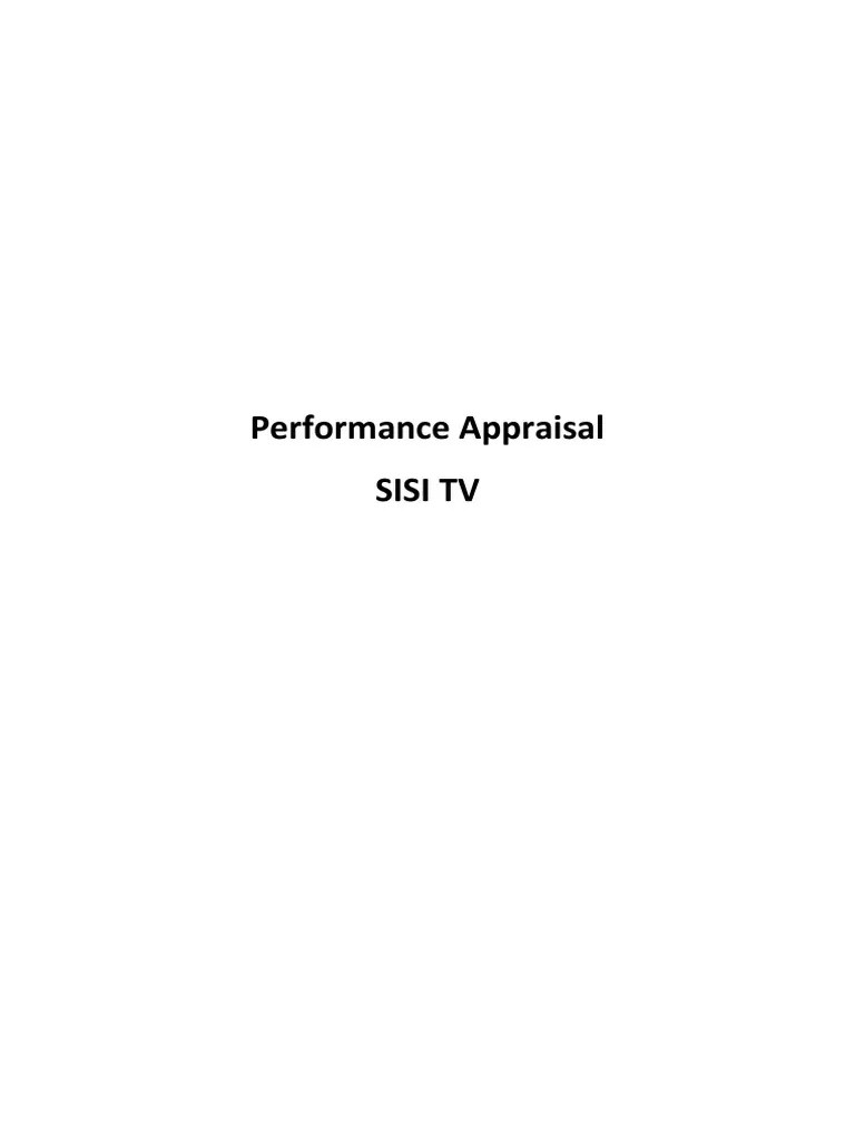 Performance Appraisal | Download Free PDF | Performance Appraisal | Business