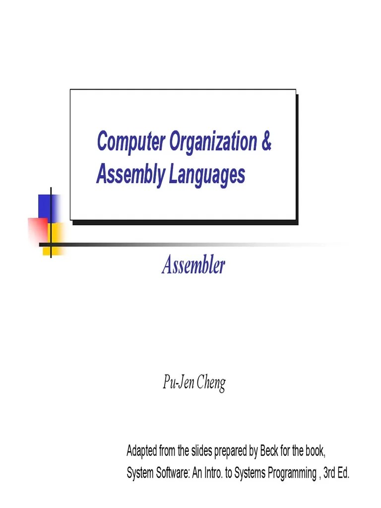 Asm Asmbler | PDF | Assembly Language | Digital Technology