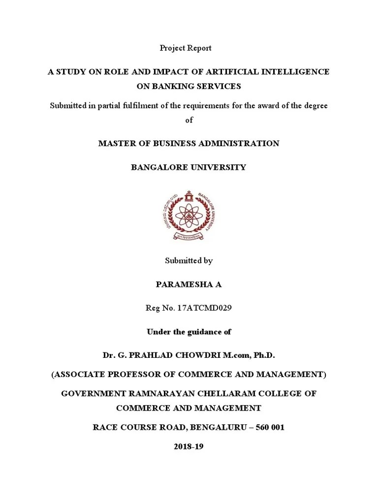 Artificial Intelligence In Banking Services | PDF | Automated Teller ...