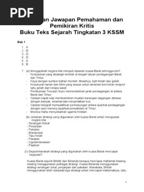 Muat turun halaman 1 … Jawapan Buku Teks Sejarah T3 Pdf