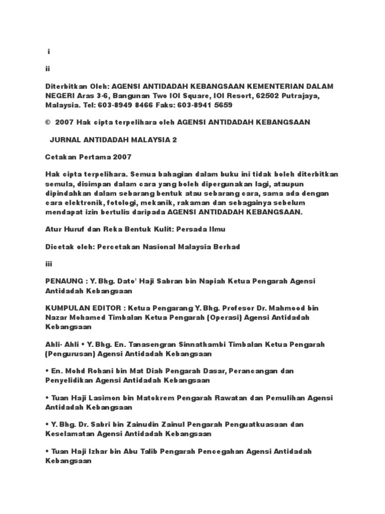 Kami berharap semoga pembahasan mengenai cara nak clear urine syabu berikut ini bermanfaat untuk anda. Jurnal Anti Dadah Malaysia 2 Pdf