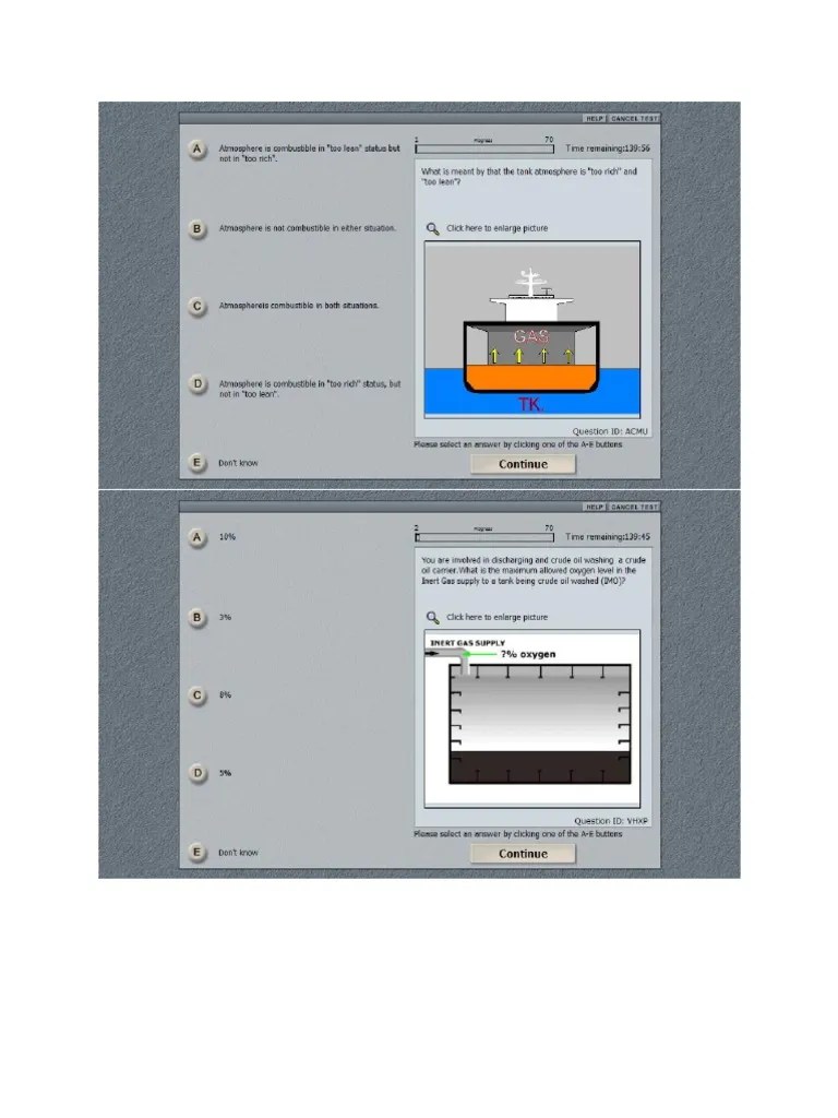 Ces 4.1 STCW Oil Tanker Support | PDF