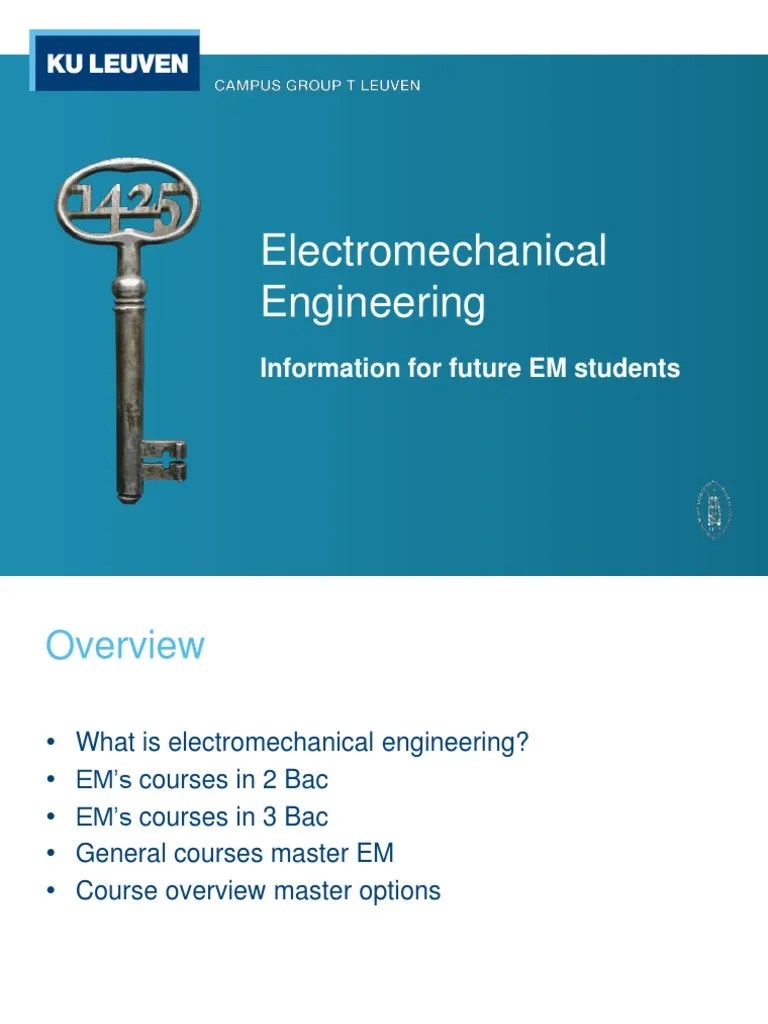 Electromechanical Eng | PDF | Machines | Mechanical Engineering
