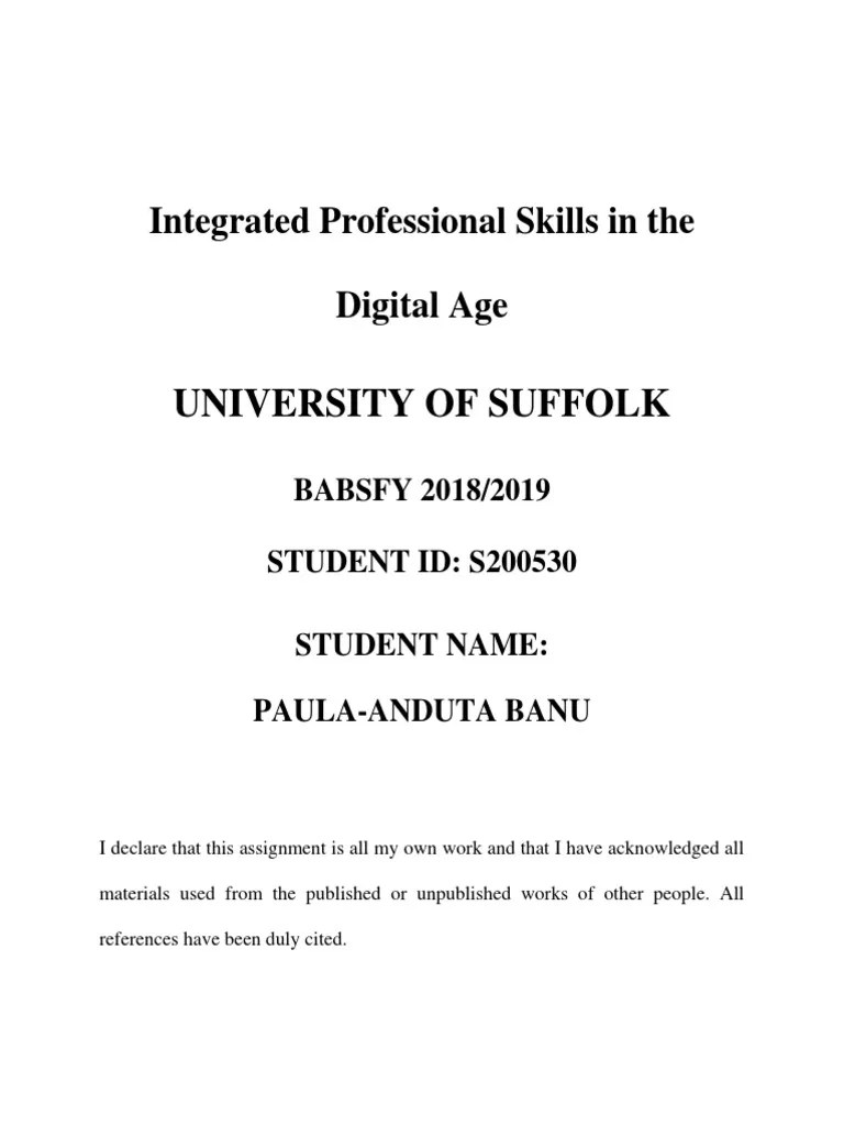 Integrated Professional Skills In The Digital Age | PDF | Platform As A Service | Cloud Computing