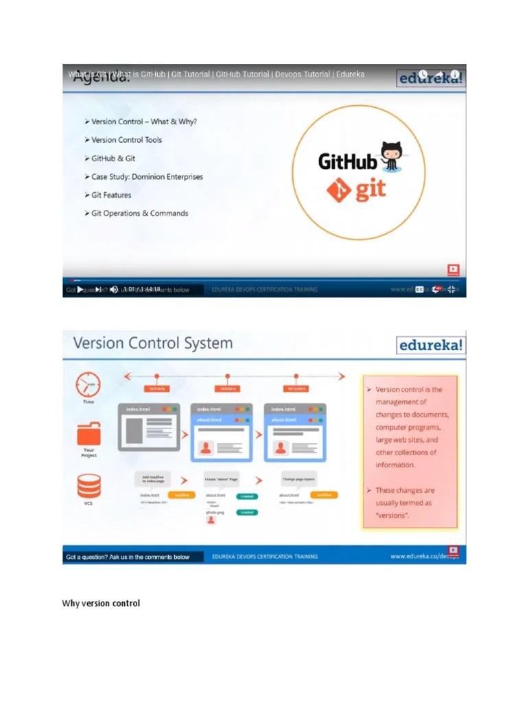 Why Version Control | PDF | Version Control | Software Development