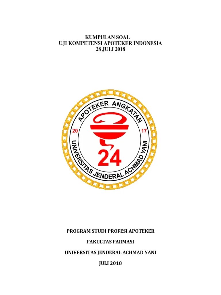 Jawaban dan pembahasan soal skb cpns asn farmasi bpom 3. Kumpulan Soal Ukai 28 Juli 2018