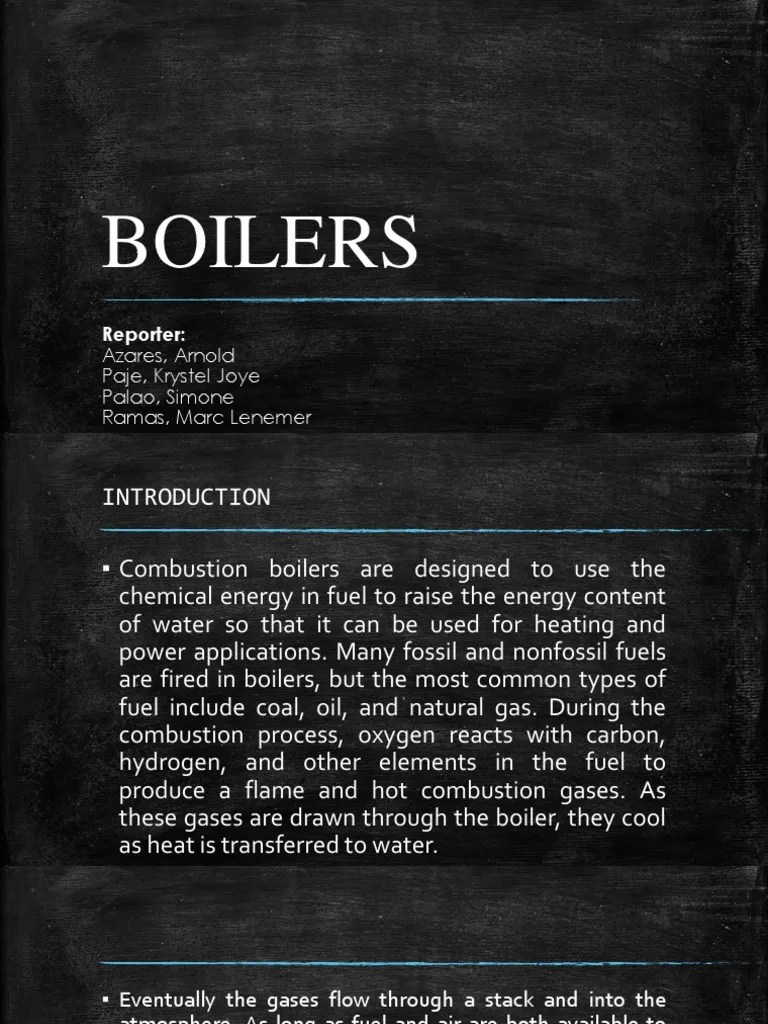 Boilers 1.1 | PDF | Boiler | Combustion