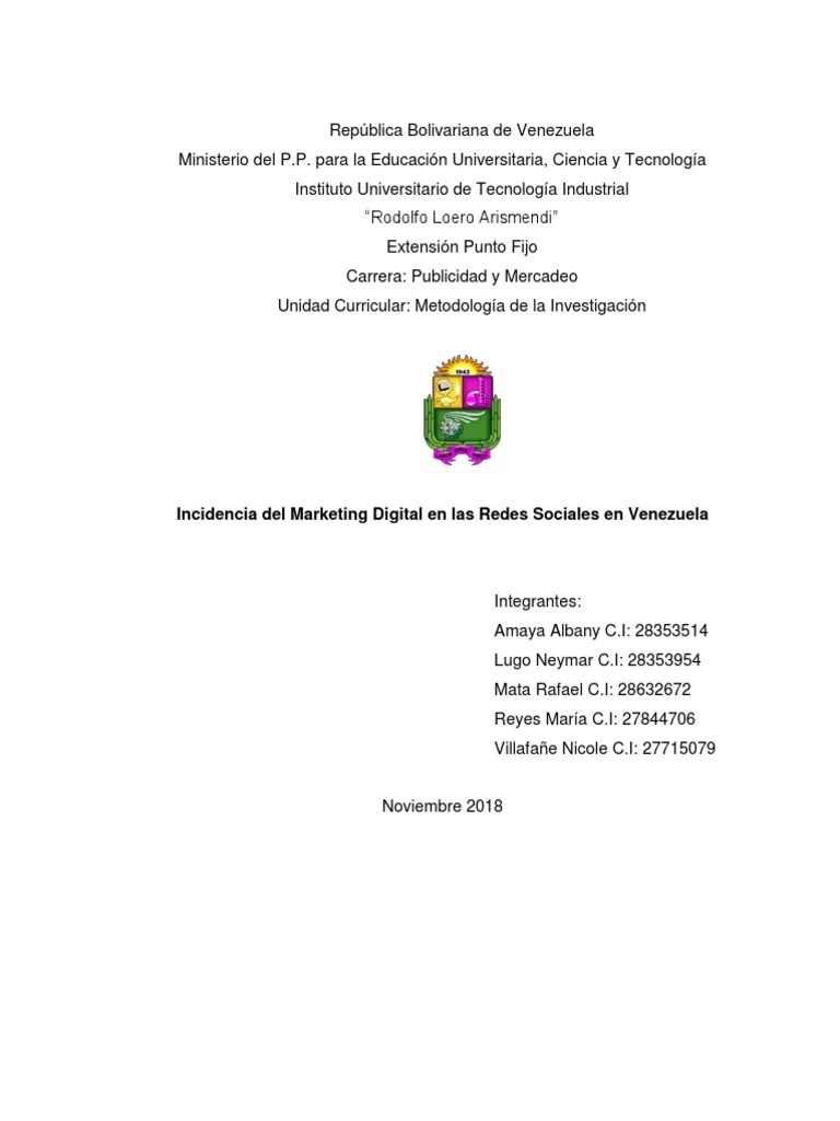 Marketing Digital En Redes Sociales | PDF | Servicio De Redes Sociales | Red Social