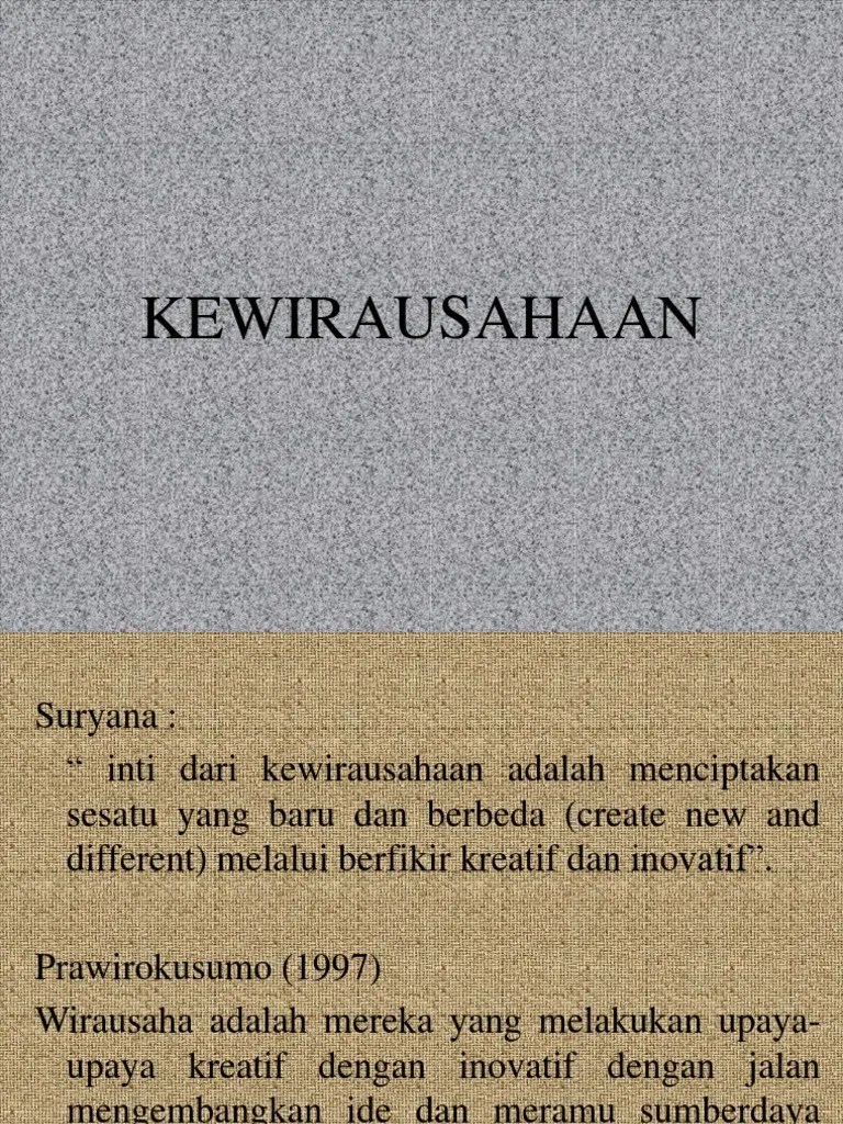 Berpikir, dan bertindak positif merupakan inti dari wirausaha. Powerpoint Karakter Wirausaha