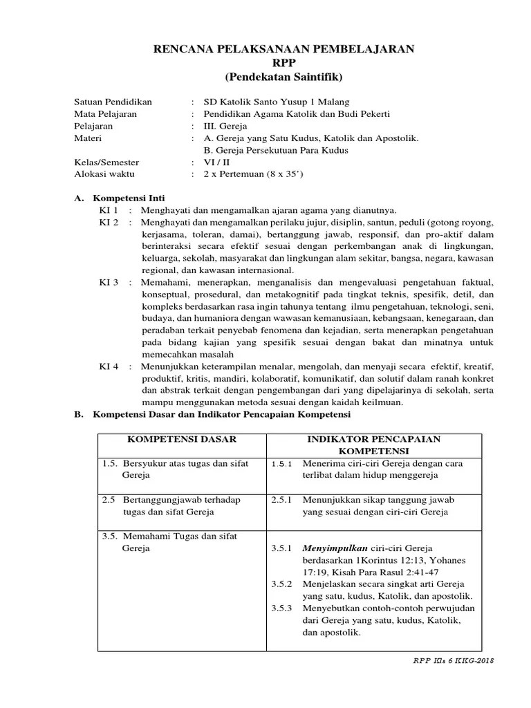 Jun 29, 2021 · rpp agama katolik sd kelas 2 contoh rpp sejarah gereja download rpp . Silabus Dan Rpp Agama Katolik Smp Ktsp