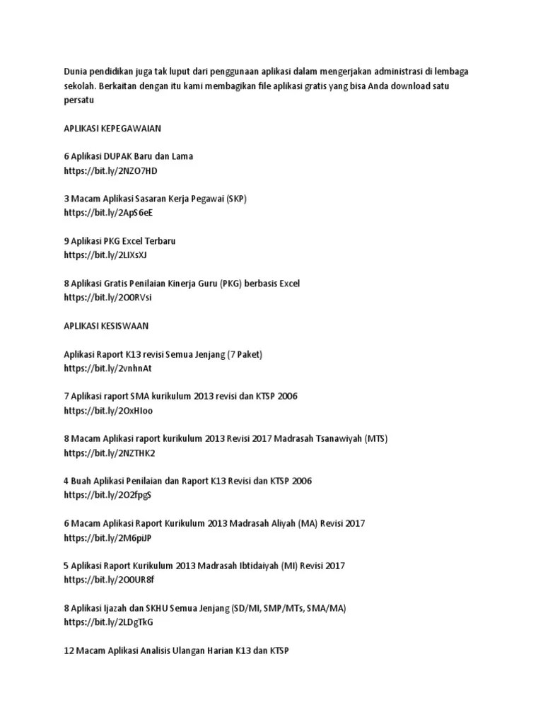 Program excel untuk sekolah (database spp dan kesiswaan). Link Aplikasi Sekolah Pdf