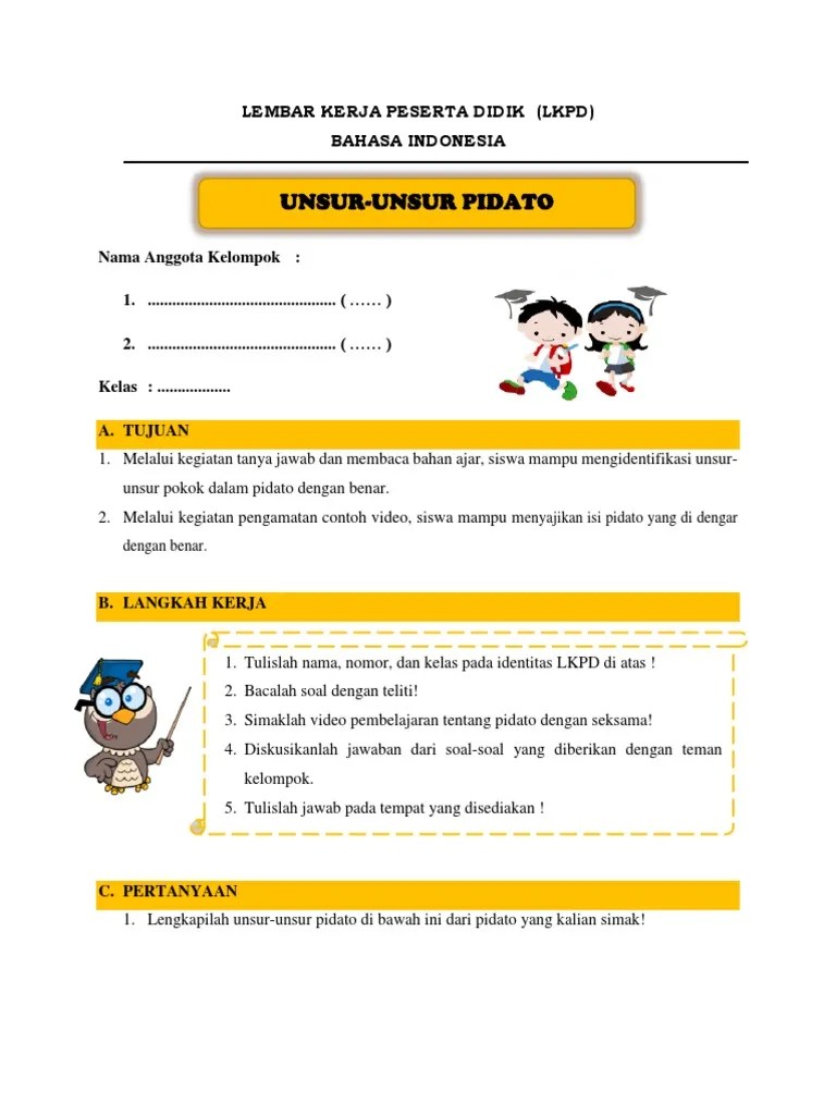 Terutama latihan soal ilmu pengetahuan alam untuk sd kelas 2 bisa sobat unduh dan download filenya secara gratis disini. Lkpd Kelas 6